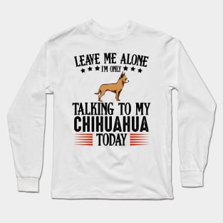 Chihuahua Dog Long Sleeve T-Shirt